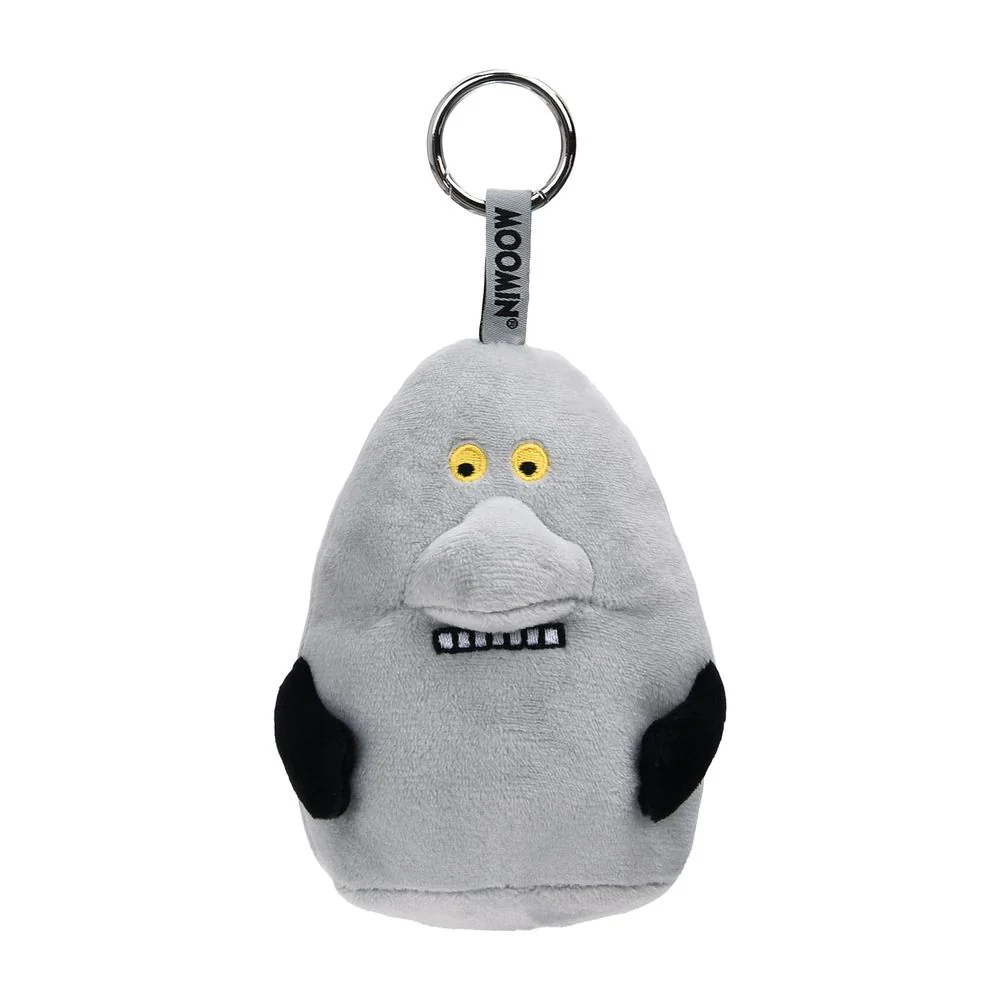 The Groke Plushie Key Ring Grey - Image 2