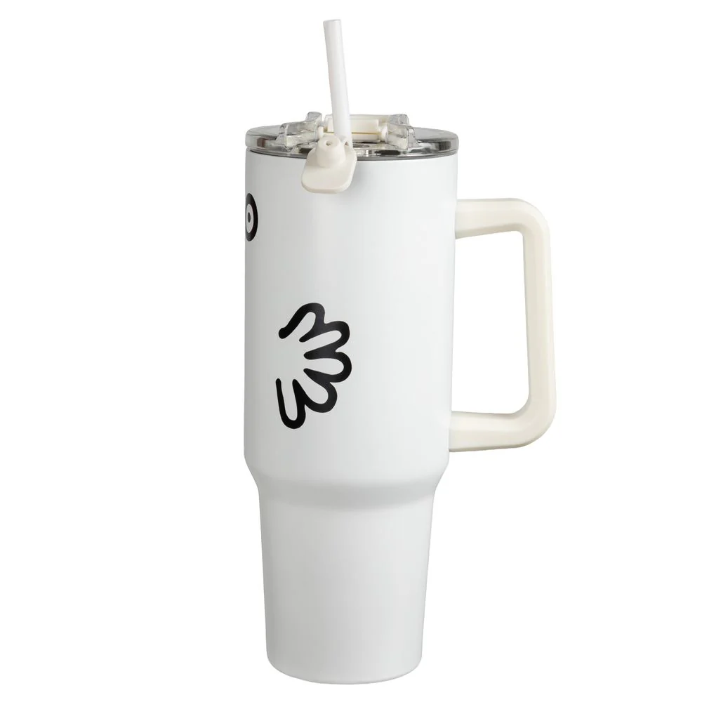 Hattifattener Tumbler Thermal Bottle 1,2L White - Image 4