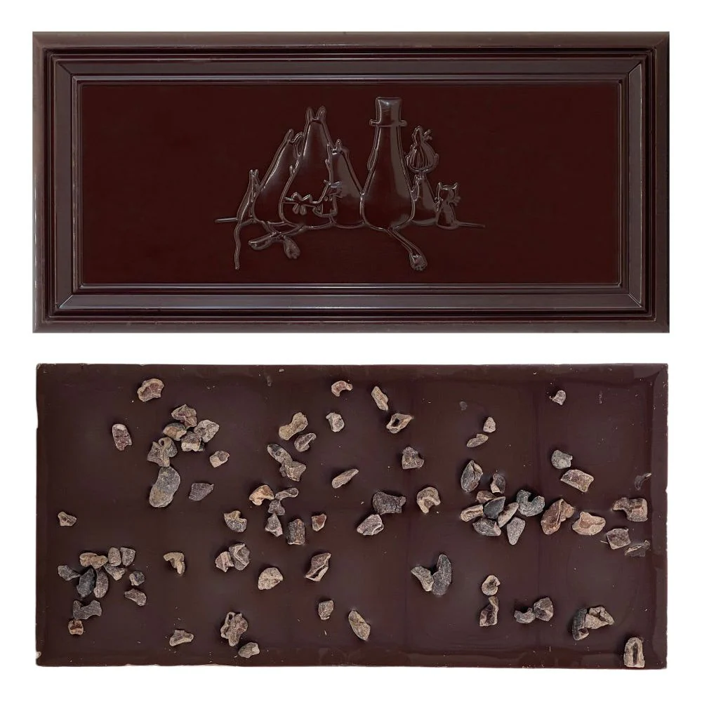 Hattifatteners Dark Chocolate & Cocoa Nibs 70g - Image 3