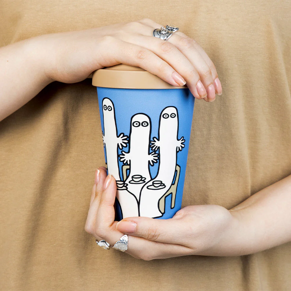 Hattifatteners Take-Away Mug Blue