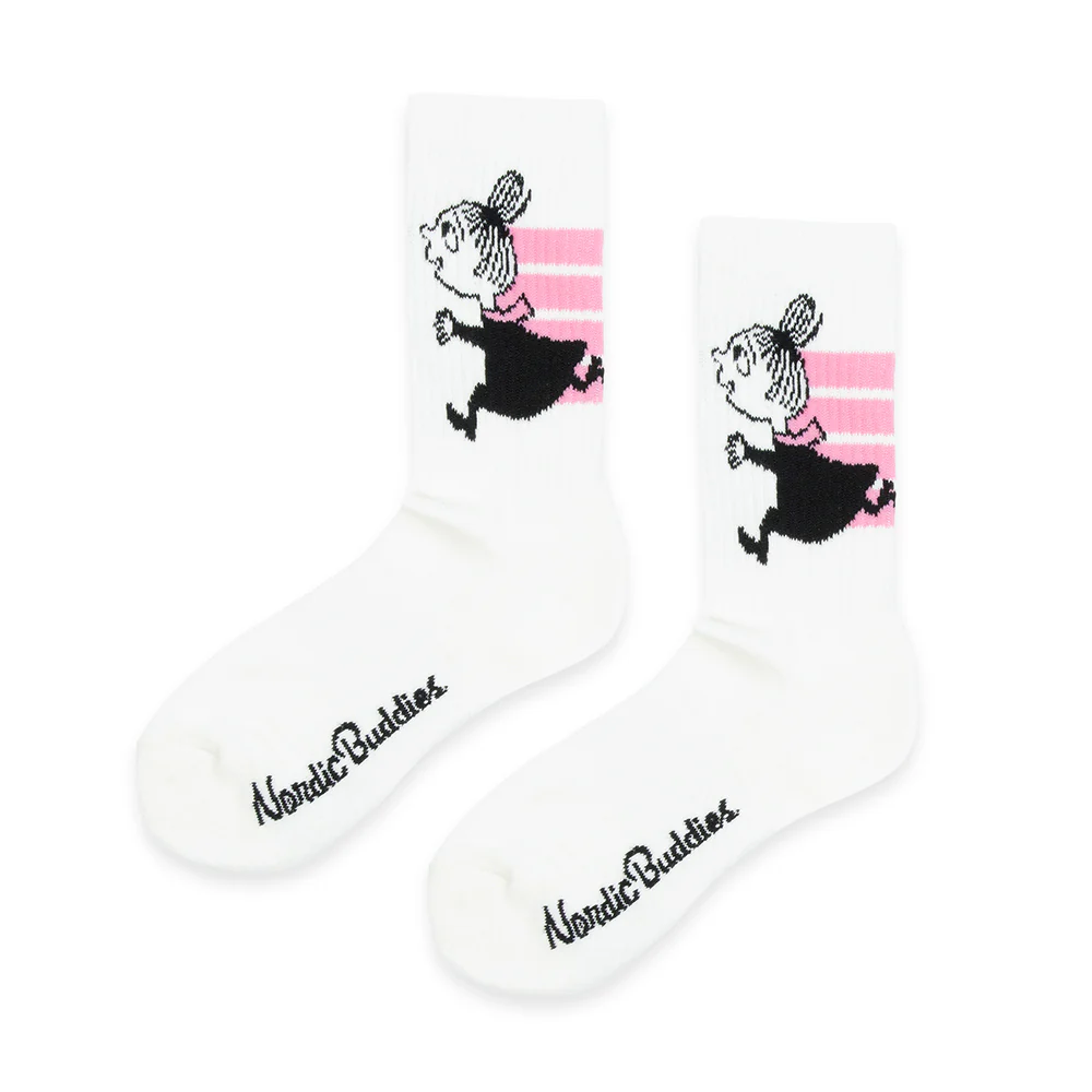 Little My Active Crew Socks 36-42 White