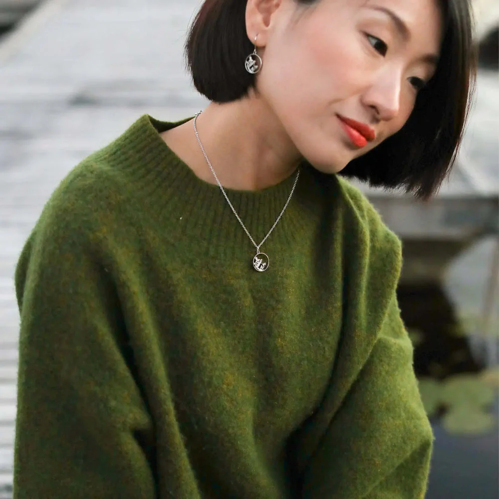 Little My Adventure Necklace Silver