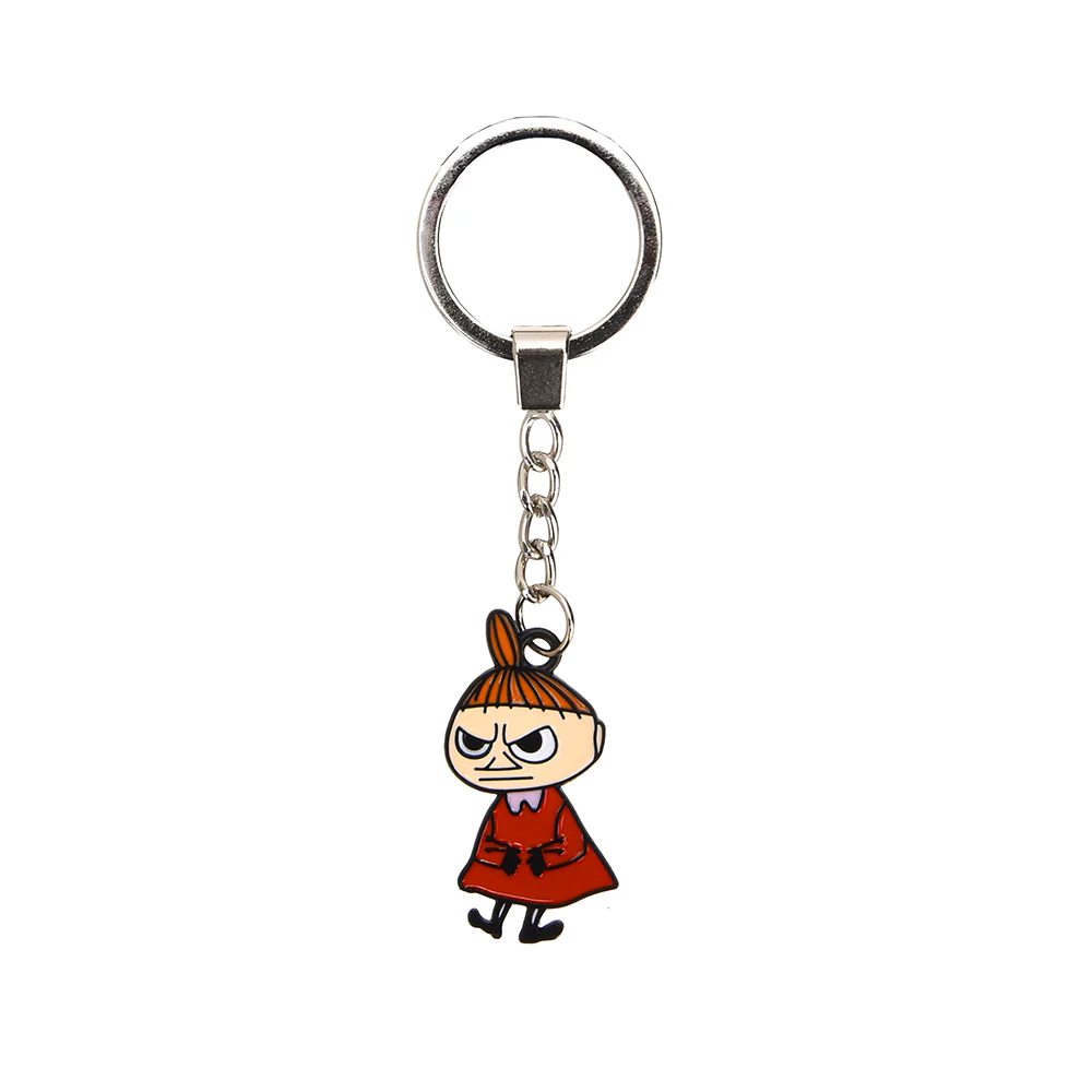 Little My Angry Metal Key Ring