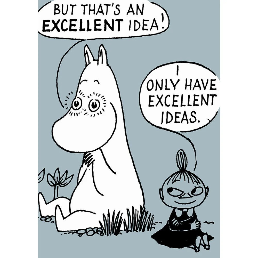 Little My Excellent Idea Greeting Card