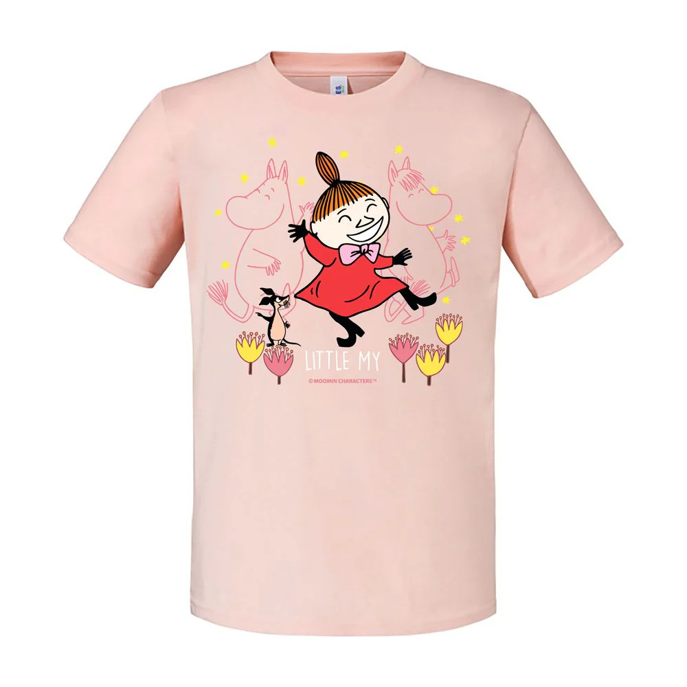Little My Friends Kids T-shirt Rose - Image 2