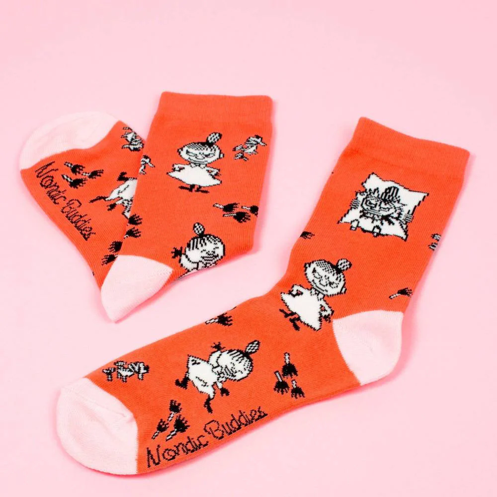 Little My Happiness Socks 36-42 Orange - Image 4
