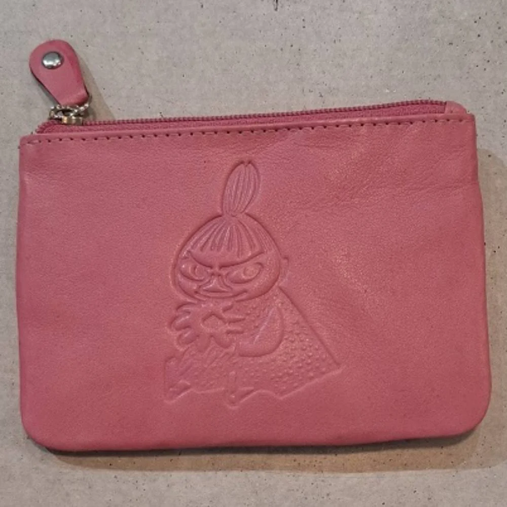 Little My Leather Coin Wallet Fuchsia - Image 6