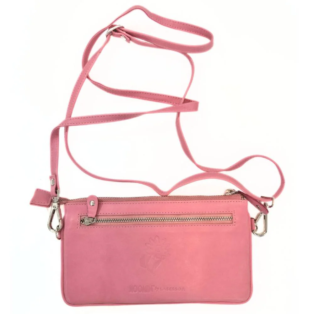 Little My Leather Purse Fuchsia - Image 3