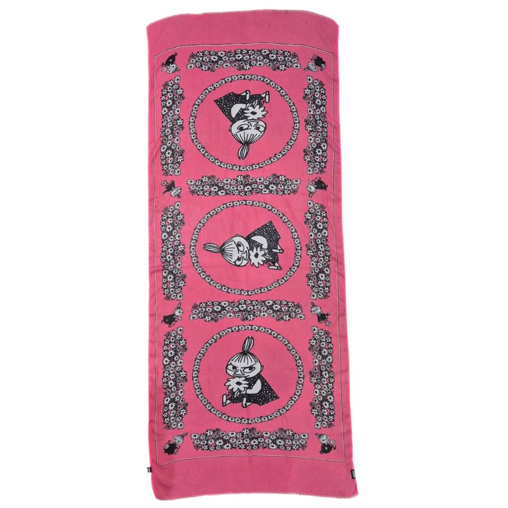 Little My Lyocell Scarf Fuchsia - Image 3