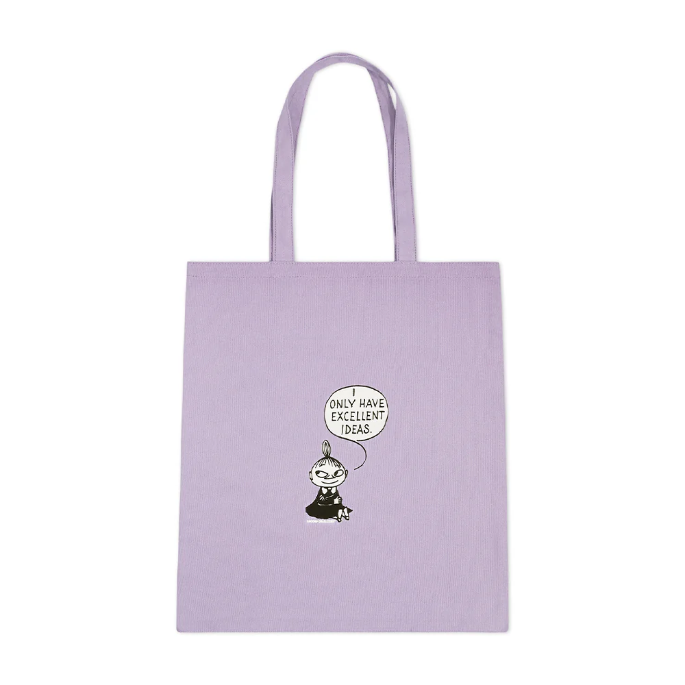 Little My Ideas Tote Bag Lilac