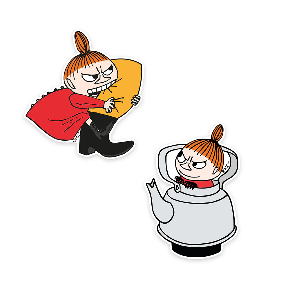 Little My Pranks XL Stickers 2-set