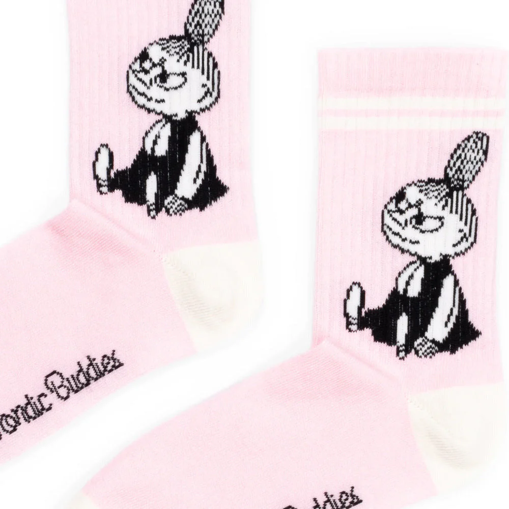Little My Retro Socks 36-42 Pink - Image 2
