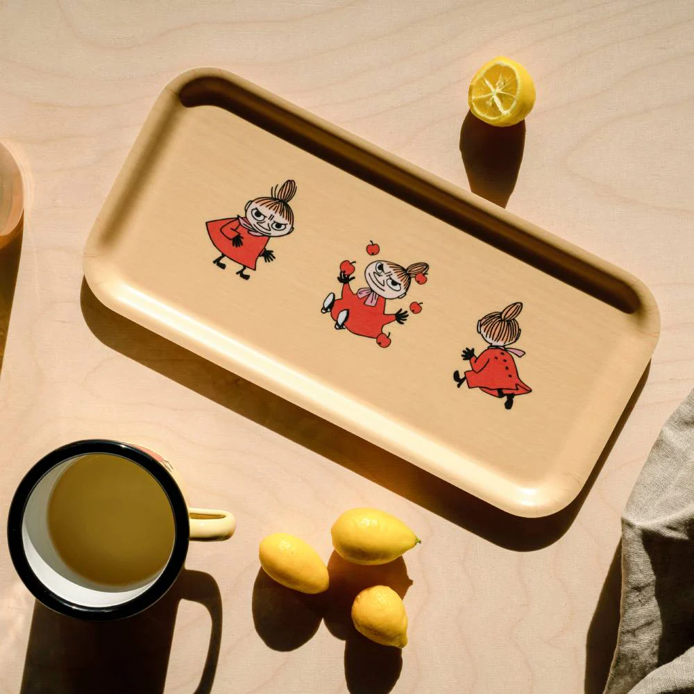 Little My Retro Tray 27x13cm Yellow