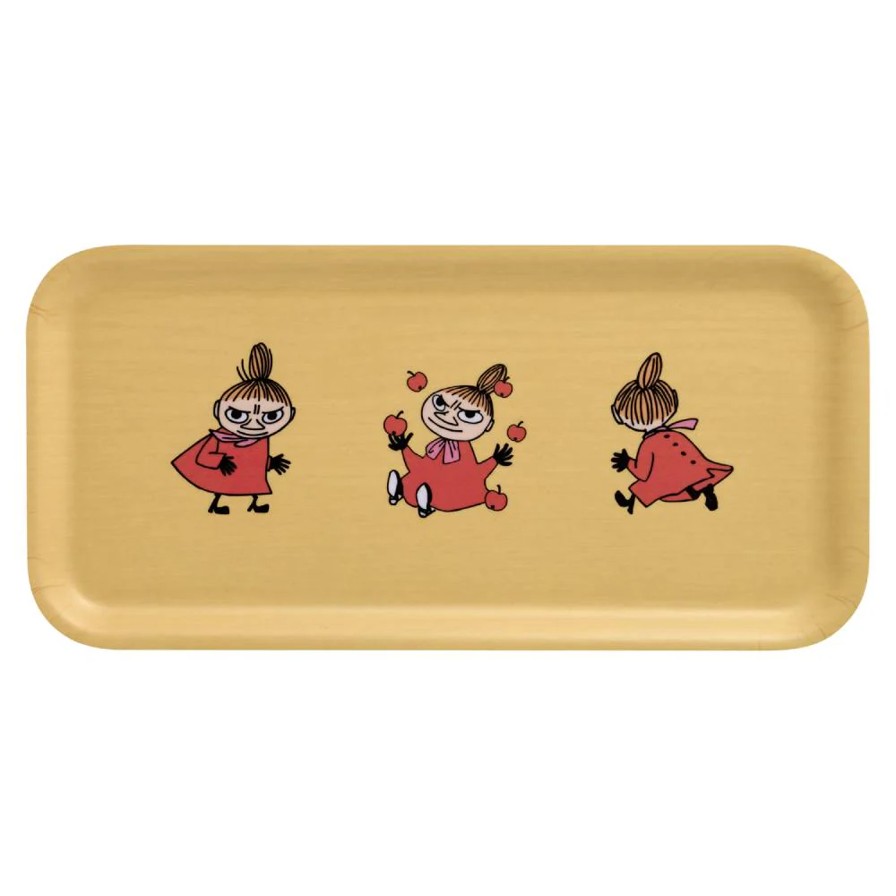 Little My Retro Tray 27x13cm Yellow - Image 2