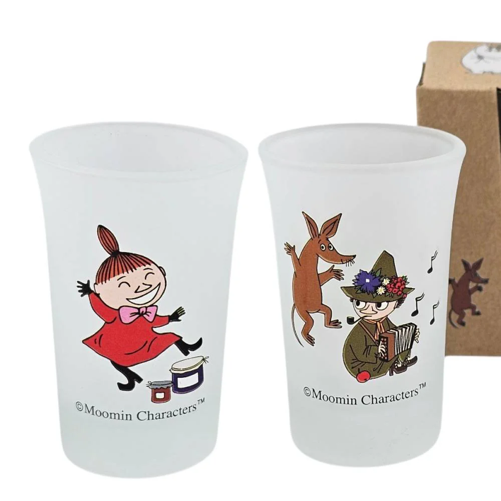 Little My & Snufkin & Sniff Mini Tumbler 5cl 2-set
