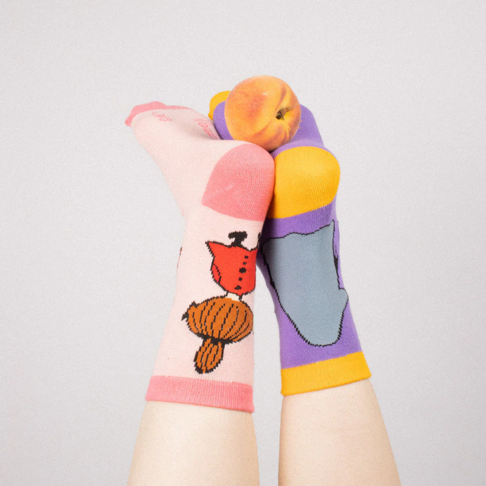 Little My Socks 36-42 Light Pink - Image 5