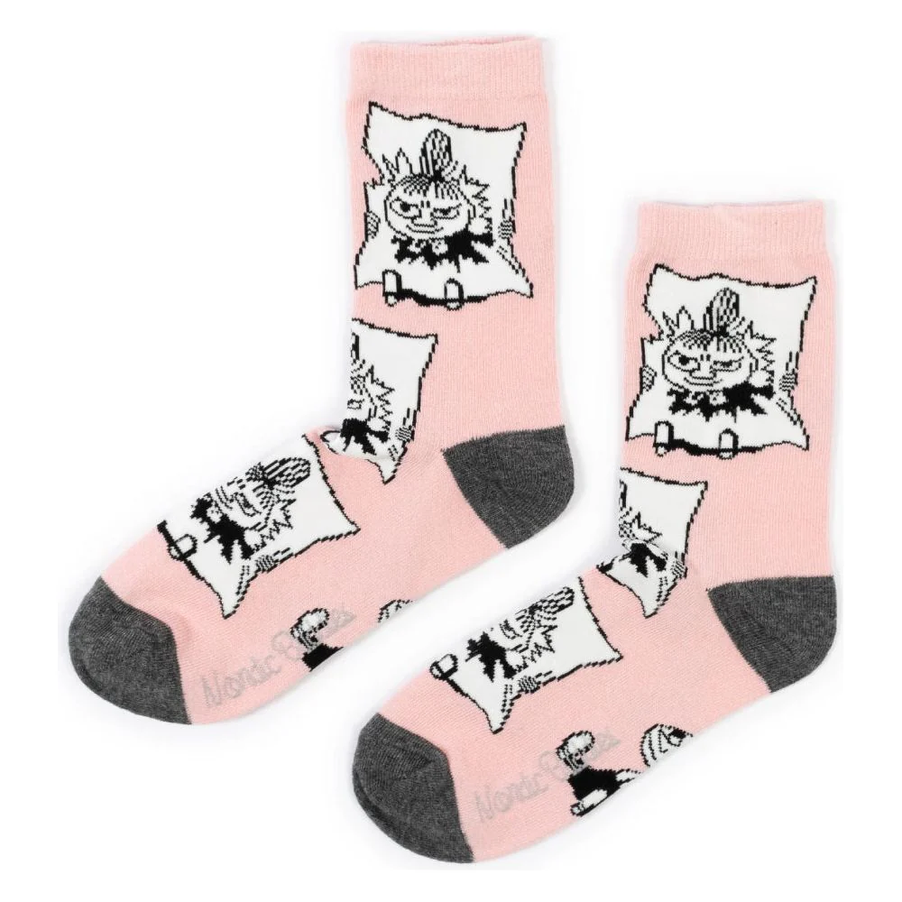 Little My Pranking Socks 36-42 Pink - Image 2