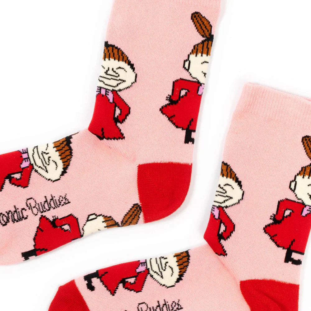 Little My Happiness Socks 36-42 Pink - Image 2