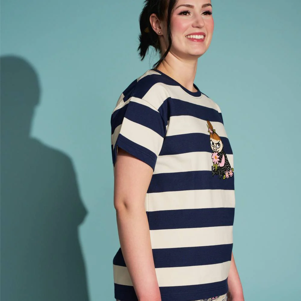 Little My Stripe T-Shirt Darkblue