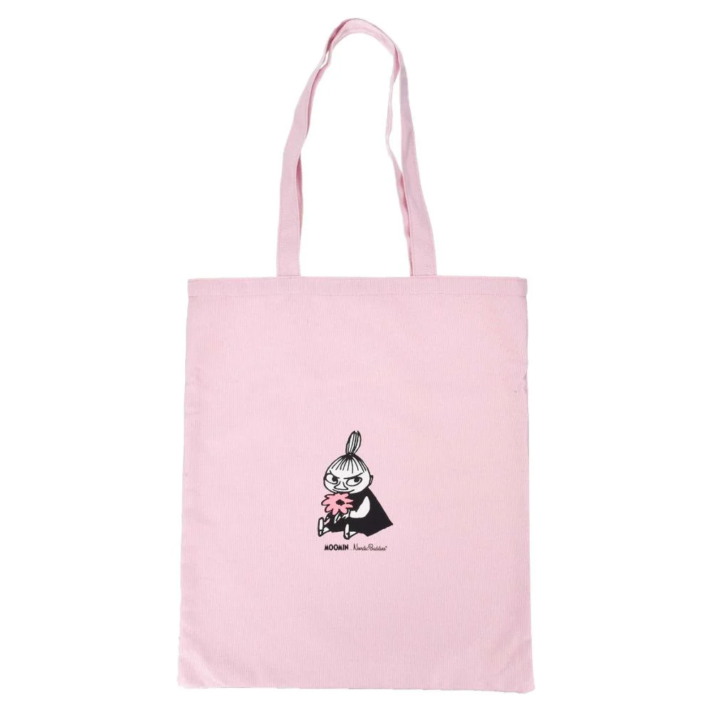 Little My Flowers Tote Bag Pink - Image 2