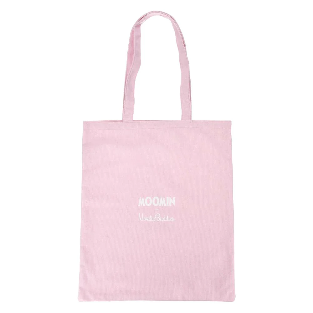 Little My Flowers Tote Bag Pink - Image 3