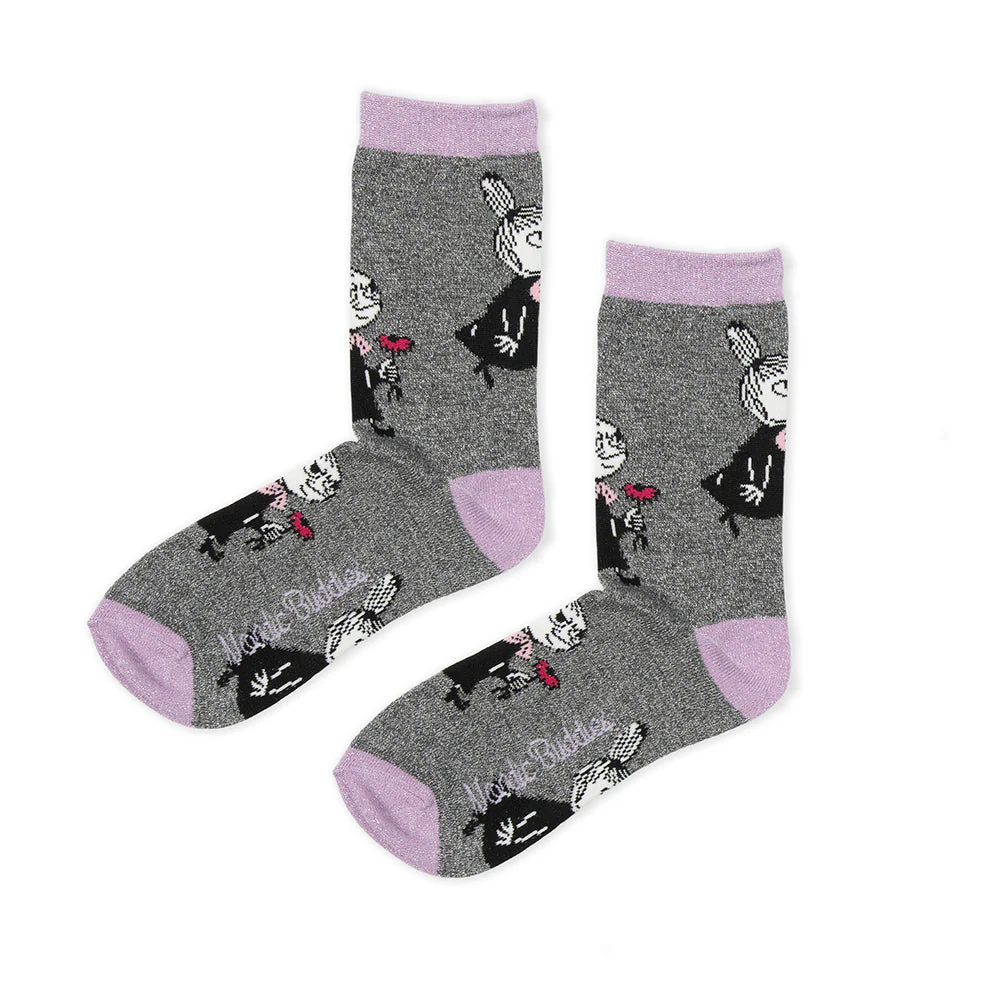 Little My's Flower Socks 36-42 Grey