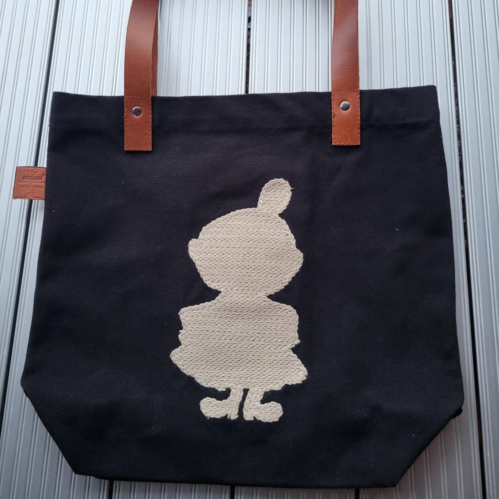 Little My Tote Bag Black - Image 3