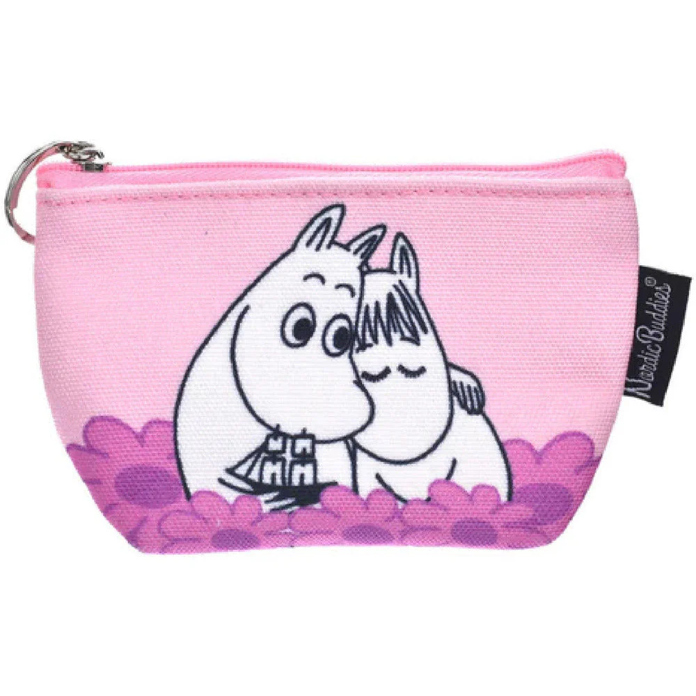 Moomin Love Coin Purse Pink