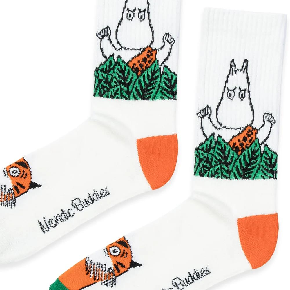 Moomin Retro Socks 40-45 White - Image 3