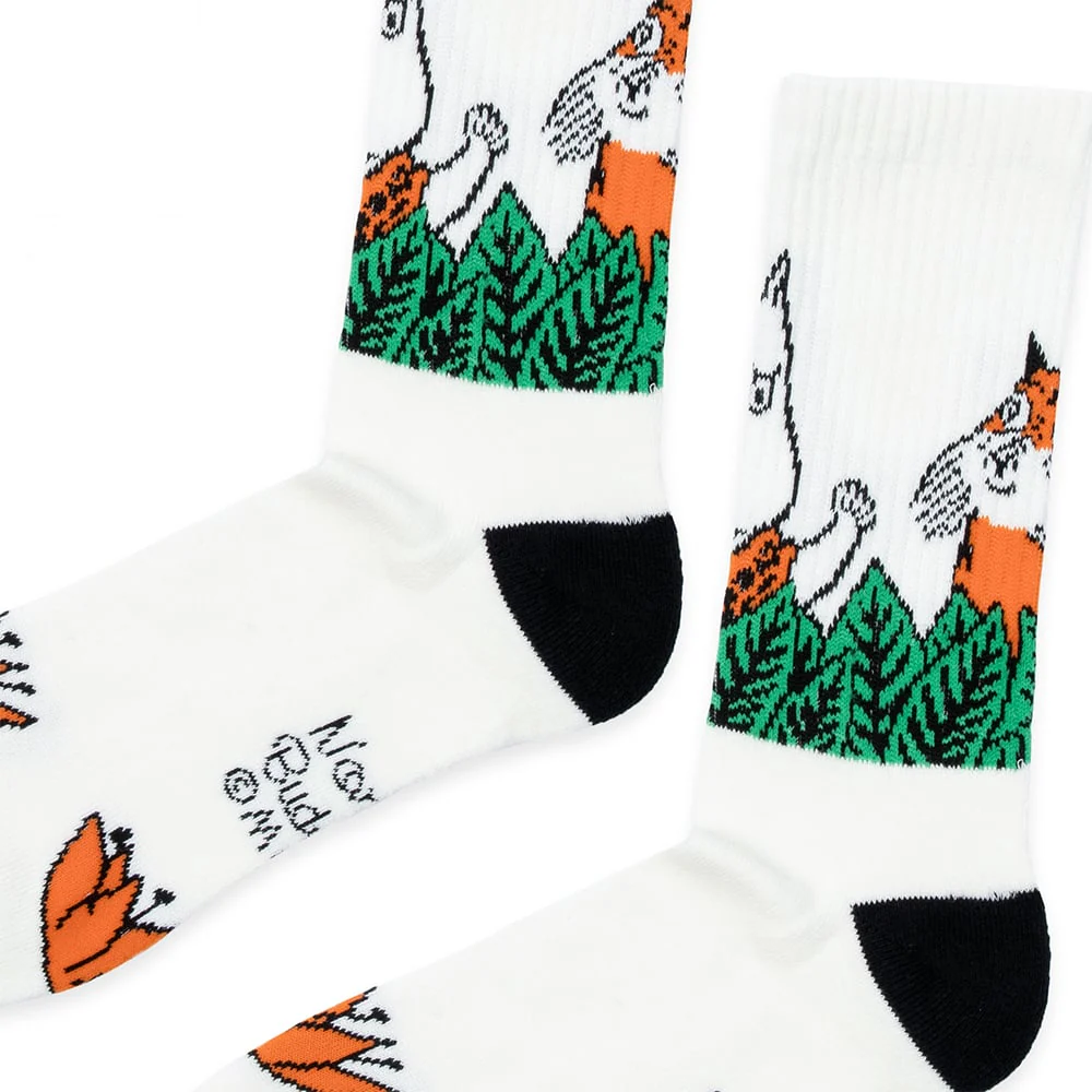 Moomin Retro Socks 40-45 White - Image 4