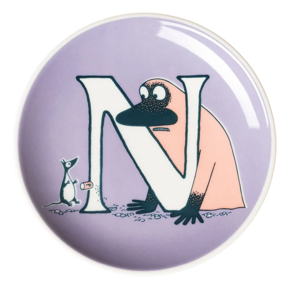 Moomin ABC Mini Plate N