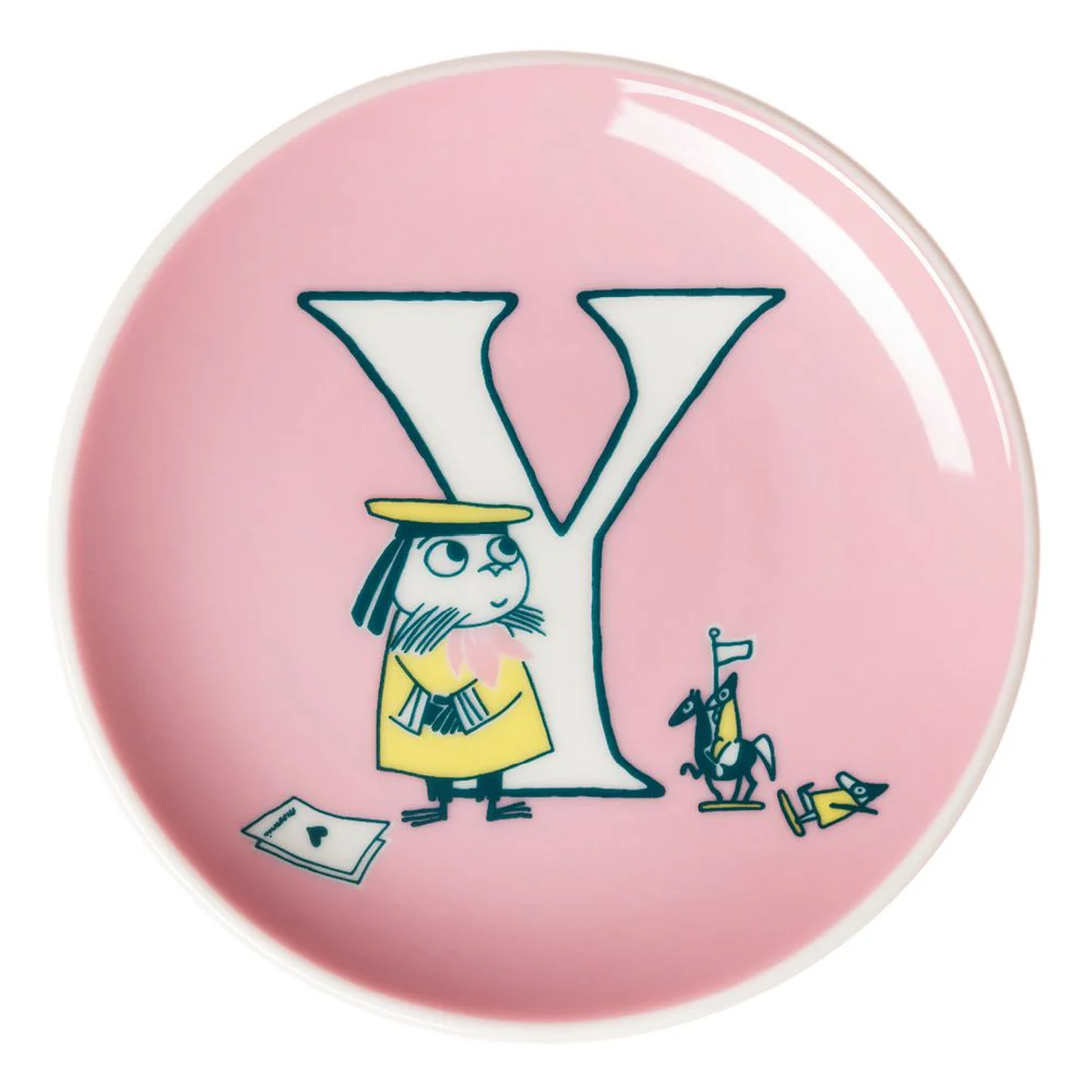 Moomin ABC Mini Plate Y
