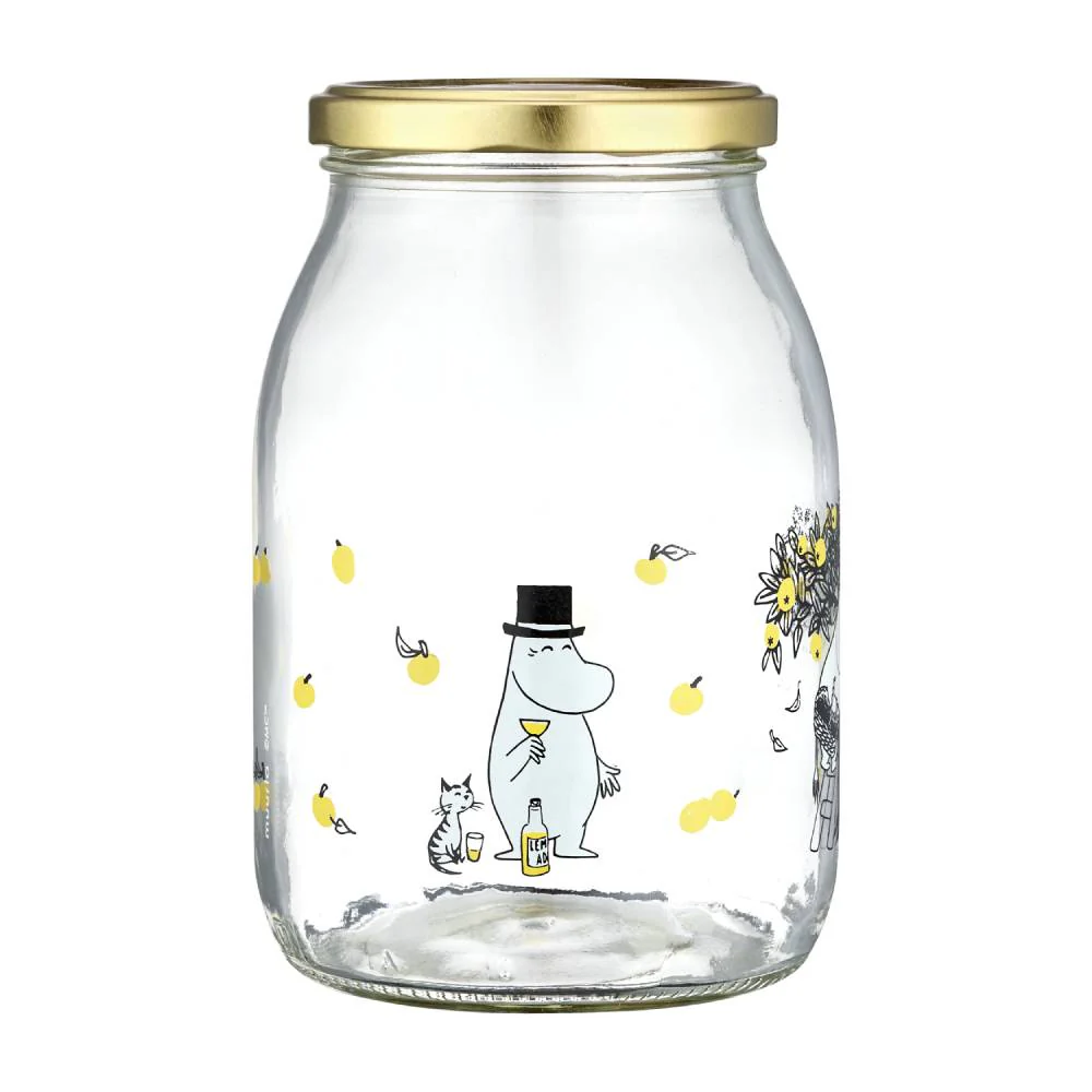 Moomin Apples Glass Jar 1L - Image 3