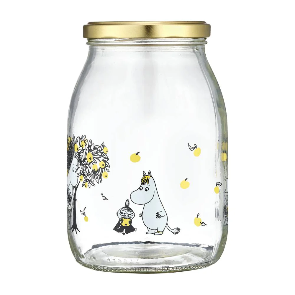 Moomin Apples Glass Jar 1L - Image 4