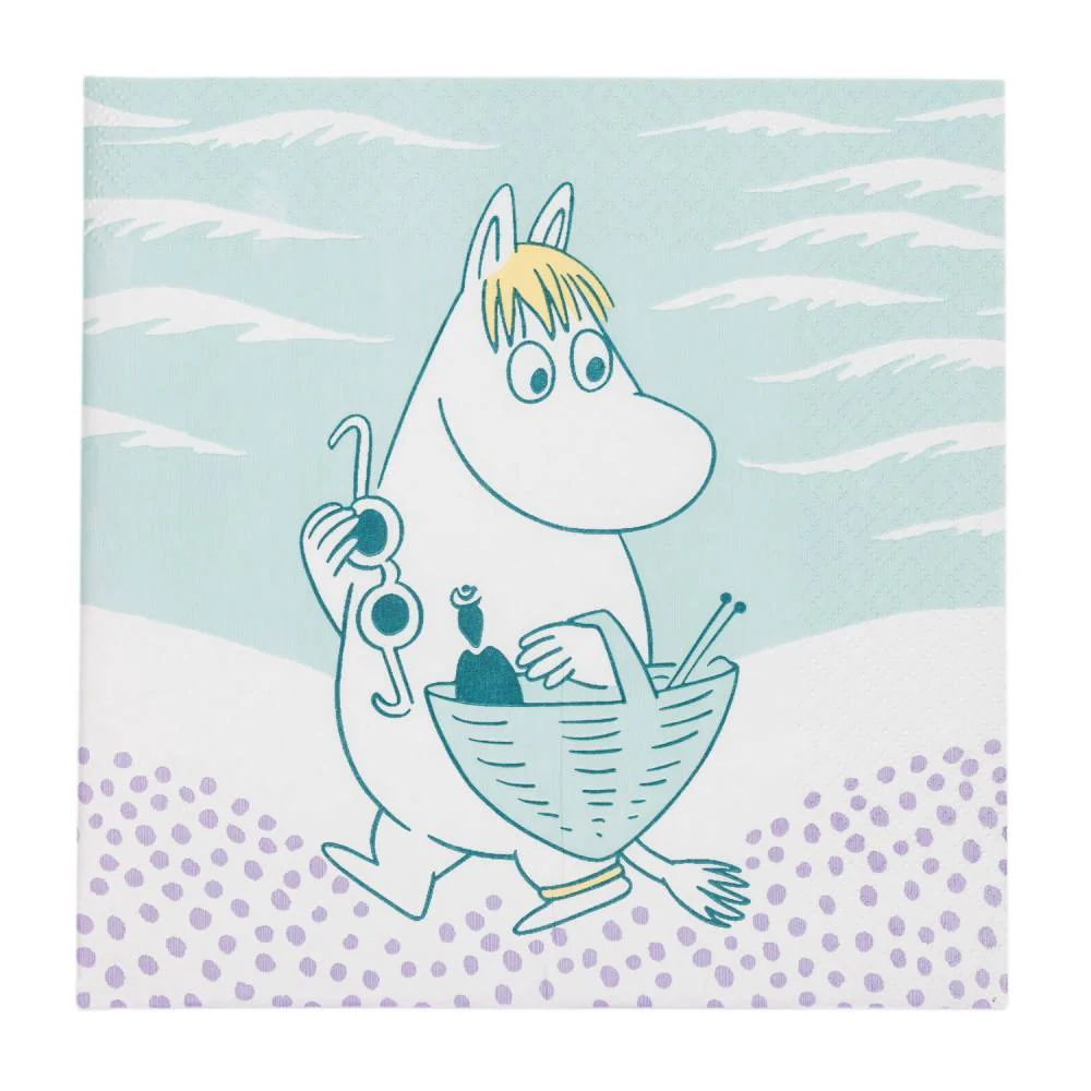 Moomin Beach Day Napkins 33cm - Image 3
