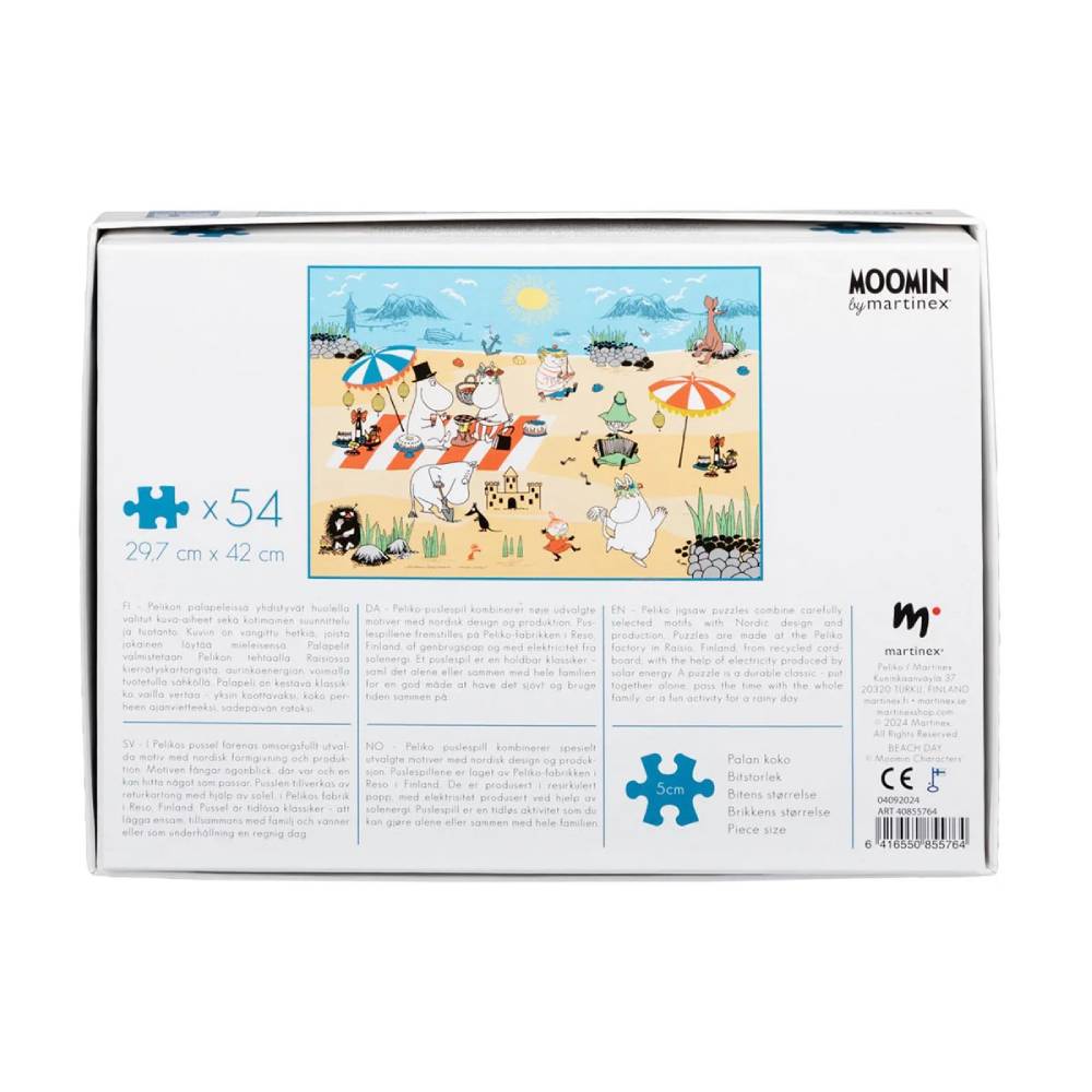 Moomin Beach Day Puzzle 54pcs - Image 3