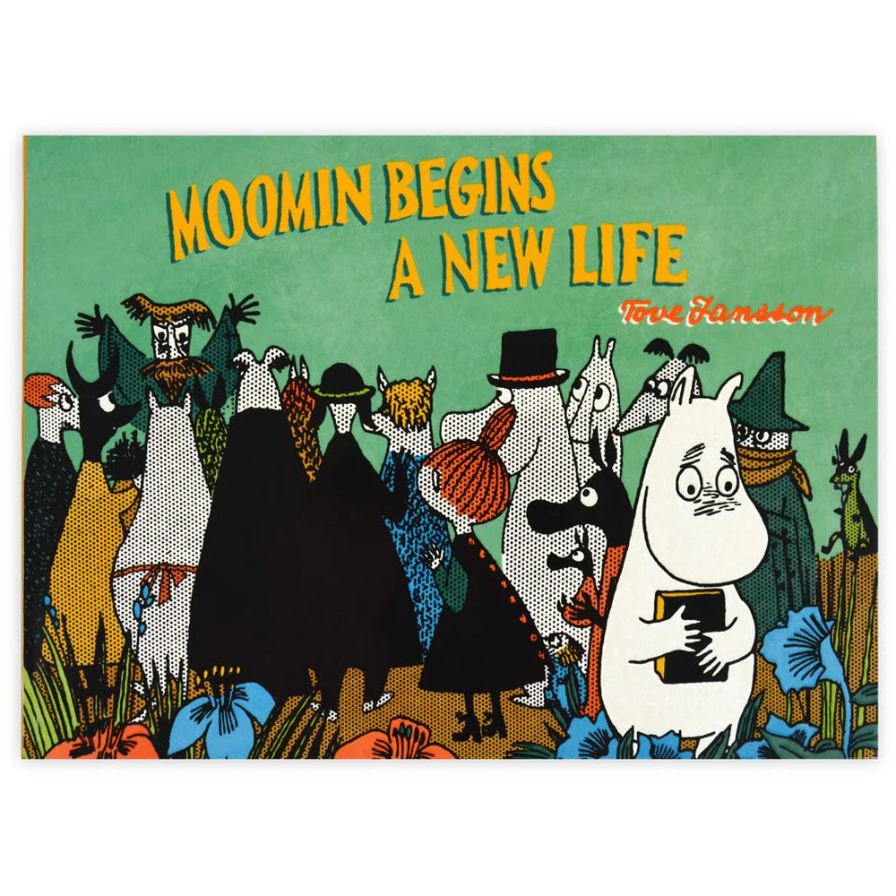 Moomin Begins A New Life Colour Comic Book