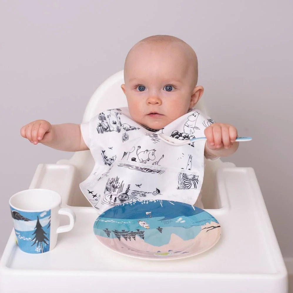 Moomin Archipelago Bib