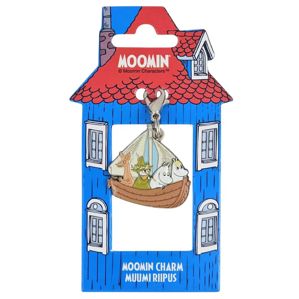 Moomin Boat Charm 3D
