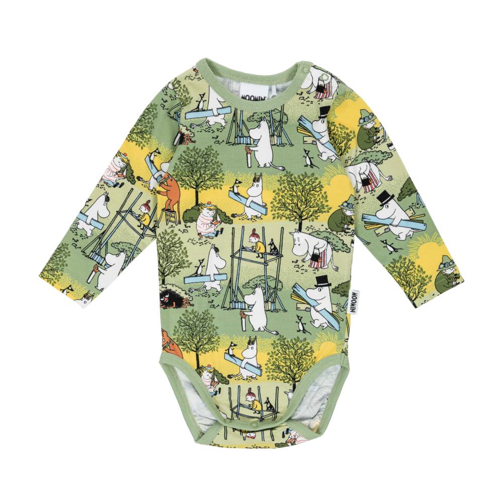 Moomin Busy Bees Body Green - Image 2