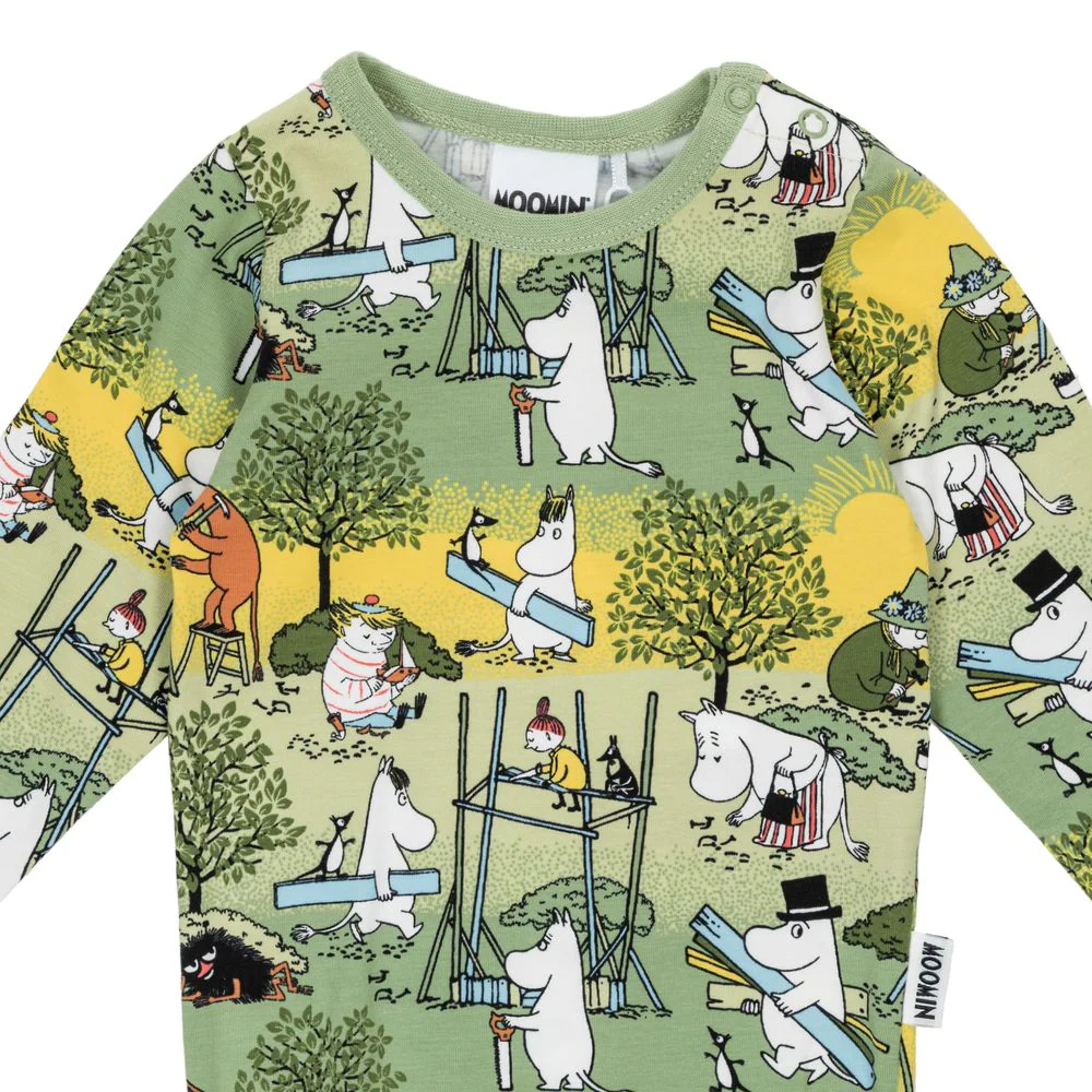 Moomin Busy Bees Body Green - Image 4