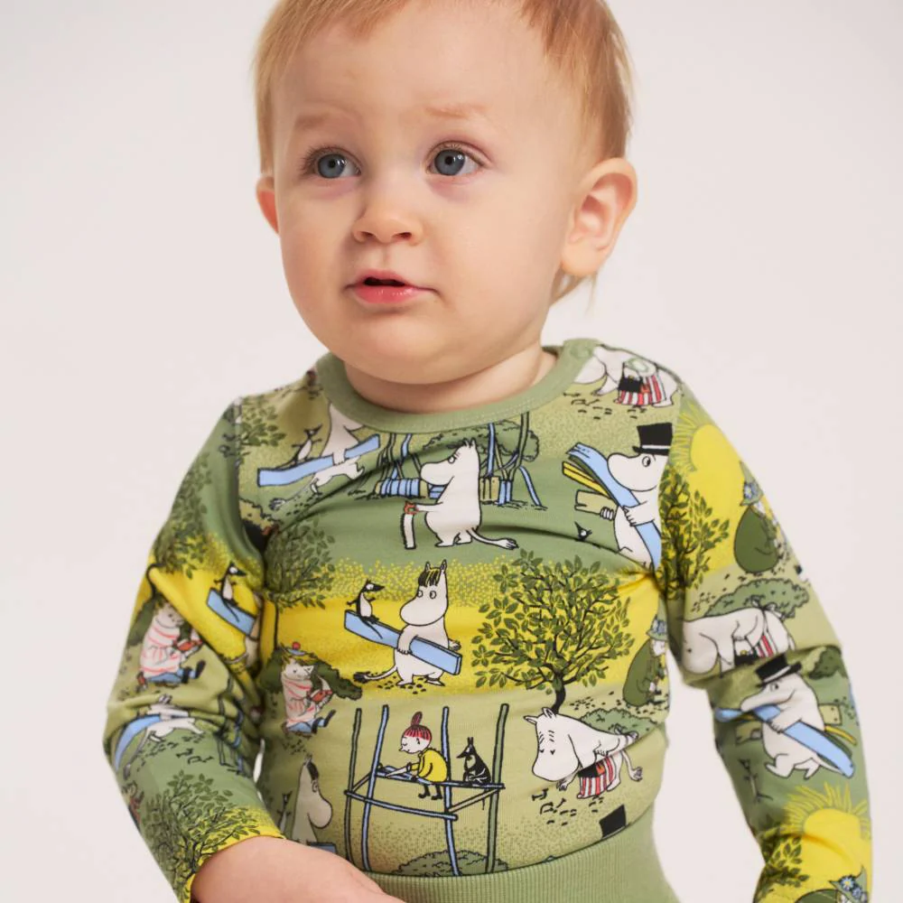 Moomin Busy Bees Body Green - Image 5