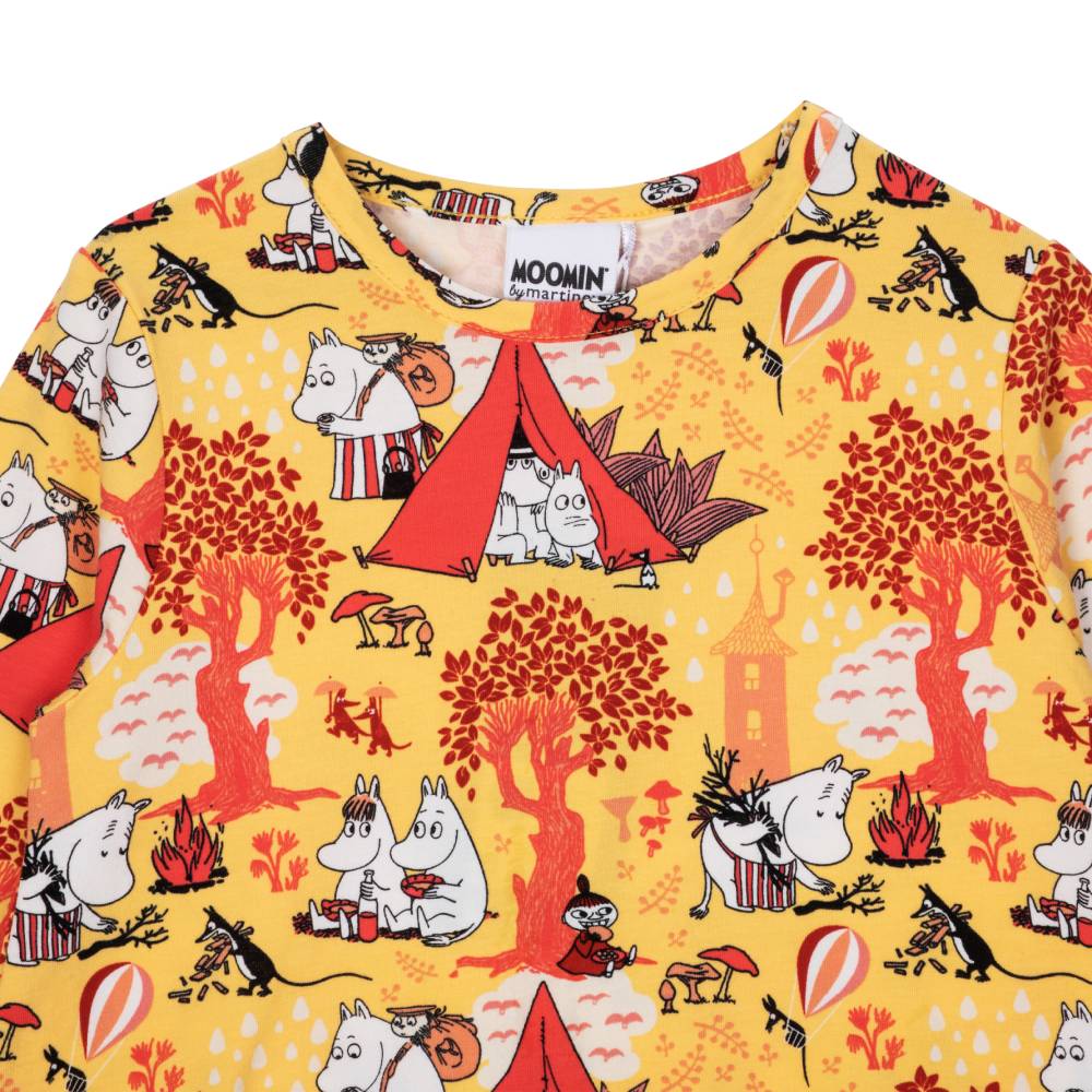 Moomin Camping Dress Yellow - Image 4