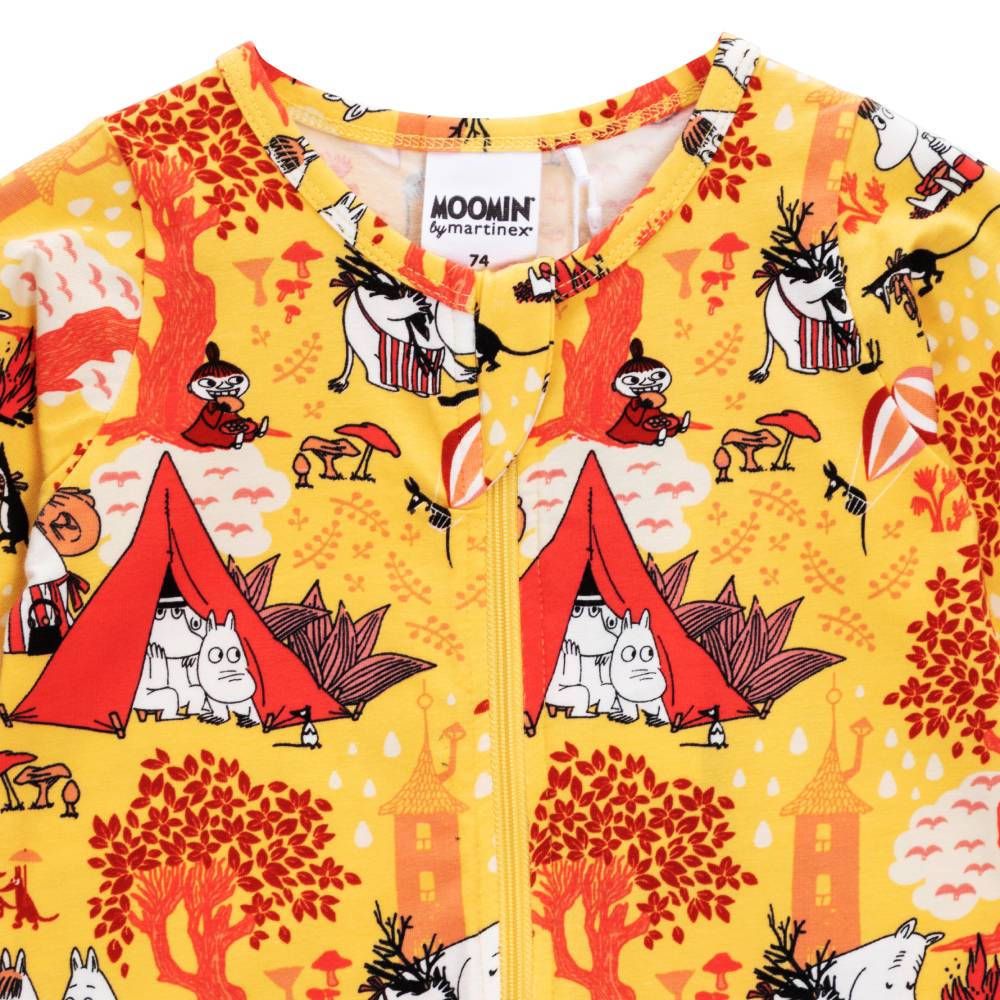 Moomin Camping Pyjamas Yellow - Image 3