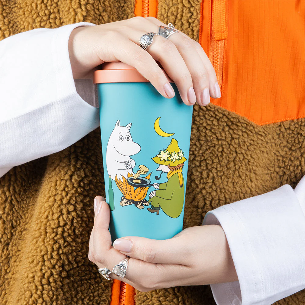 Moomin Camping Take-Away Mug Tturquoise