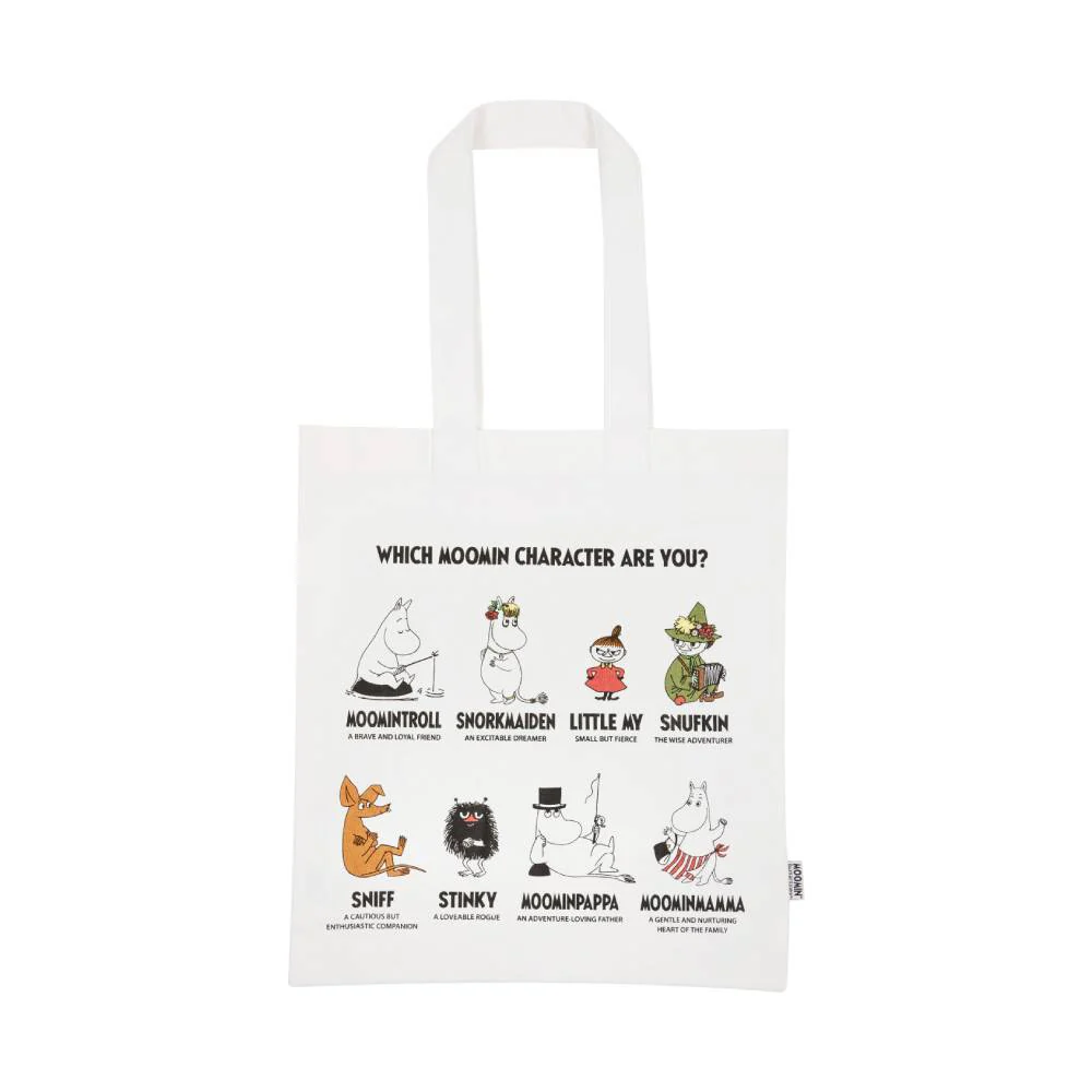 Moomin Characters Tote Bag White