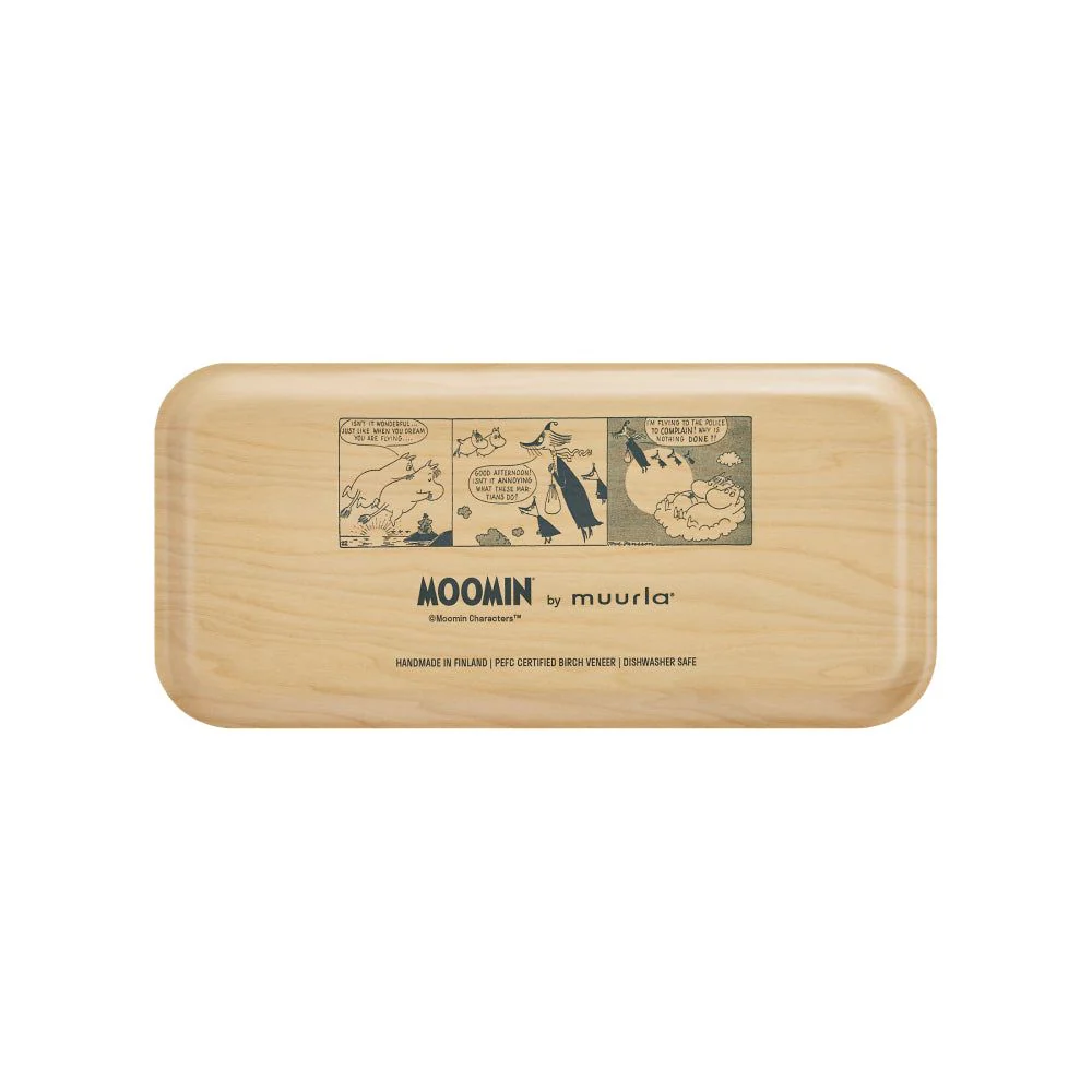 Moomin Clouds Tray 27x13cm - Image 4