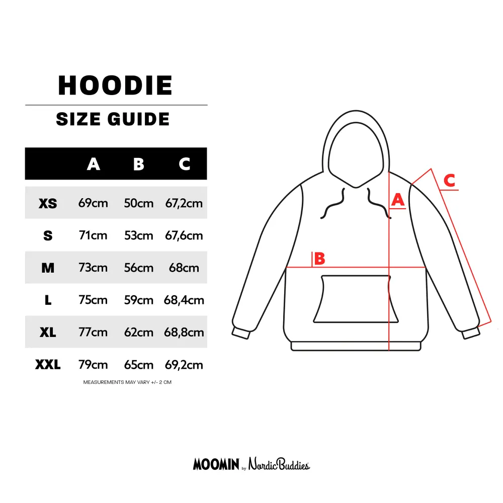 Moomin Club Life Hoodie Black - Image 10