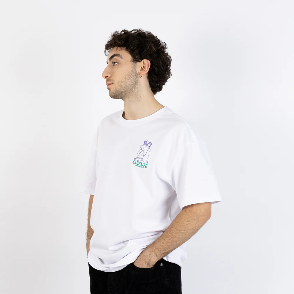 Moomin Club Life T-Shirt WhiteGreen - Image 6