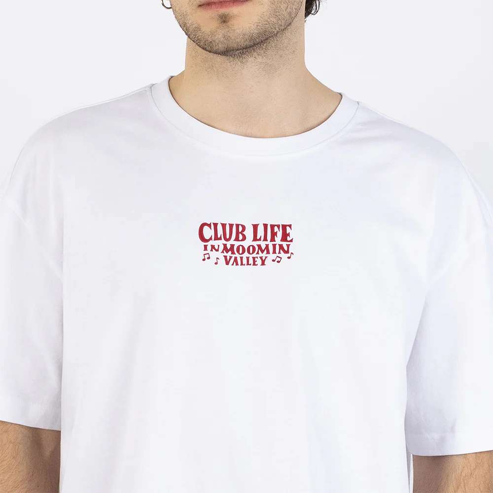 Moomin Club Life T-Shirt WhiteRed - Image 6